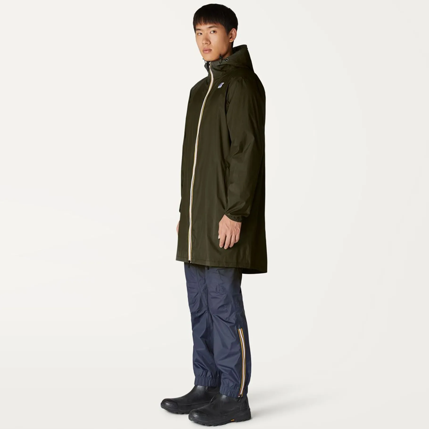 Imperméables & Coupes-Vent>K-WAY Le Vrai 3.0 Eiffel Green Black