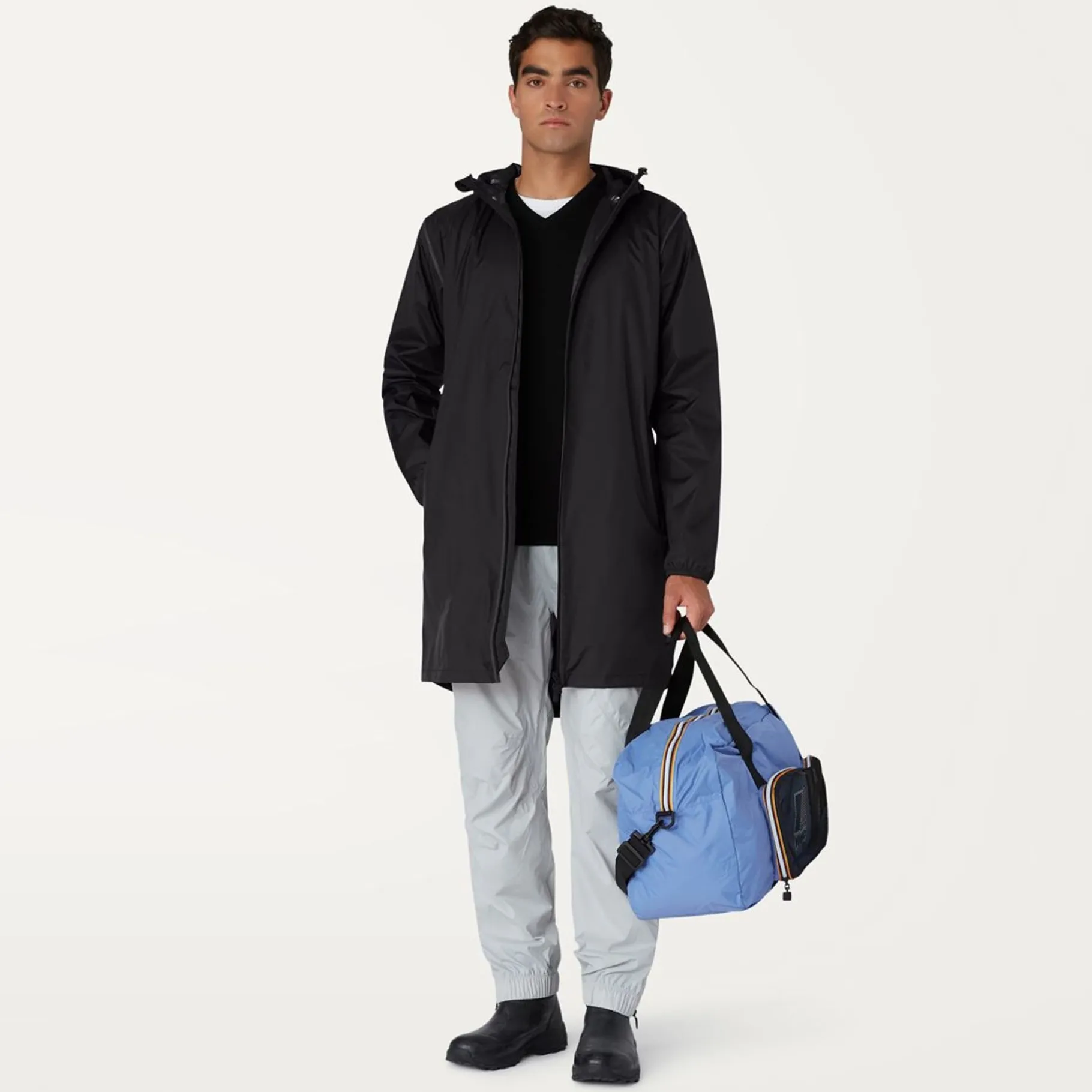 Imperméables & Coupes-Vent>K-WAY Le Vrai 3.0 Eiffel Reflective Black-Gun Metal