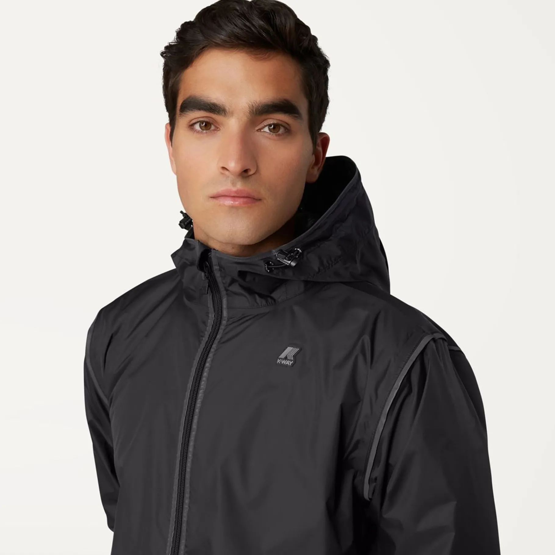 Imperméables & Coupes-Vent>K-WAY Le Vrai 3.0 Eiffel Reflective Black-Gun Metal