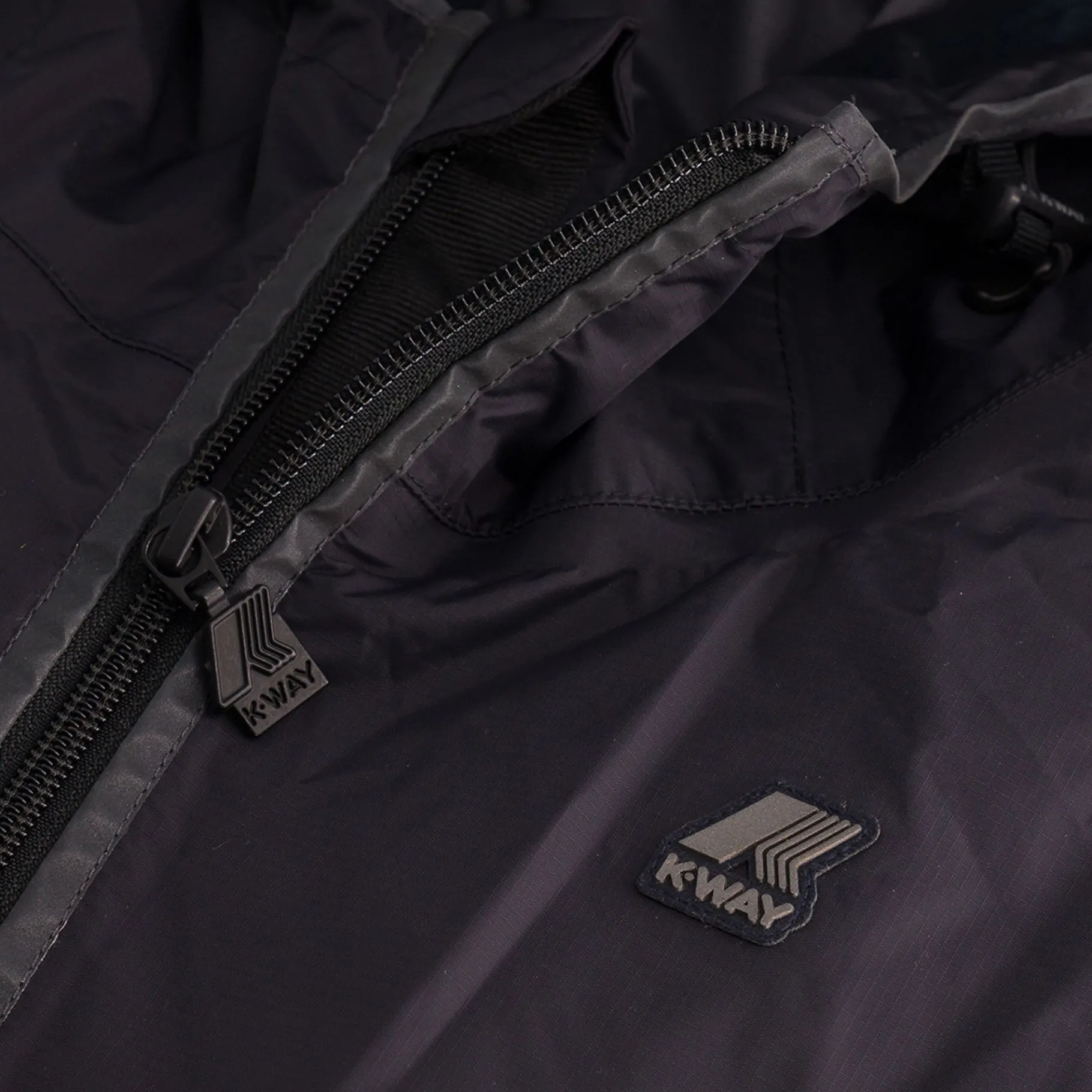 Imperméables & Coupes-Vent>K-WAY Le Vrai 3.0 Eiffel Reflective Black-Gun Metal