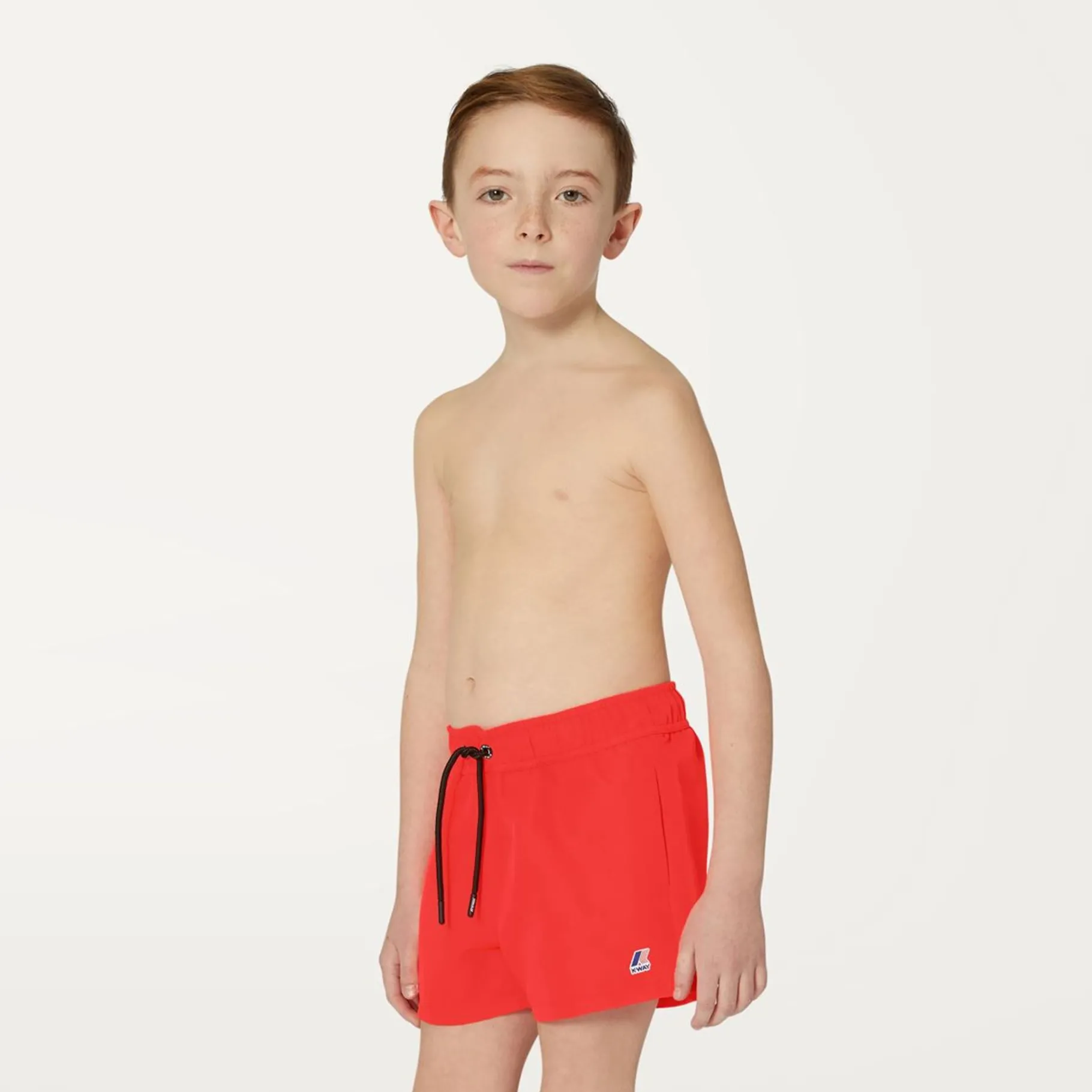 Maillots De Bain>K-WAY Le Vrai 3.0 Olivier Kids Red Papavero