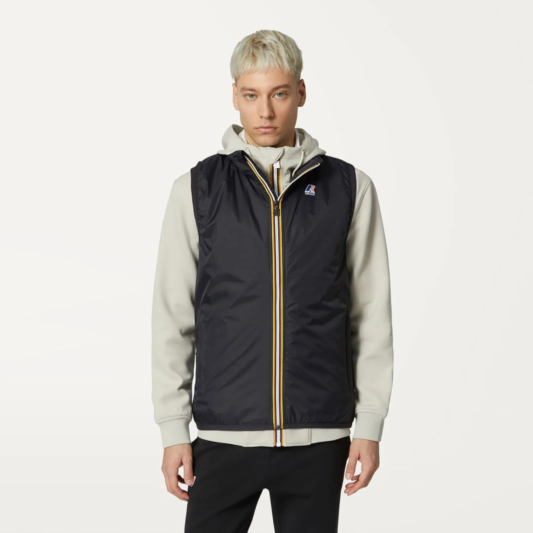 Vestes & Blousons>K-WAY Le Vrai 3.0 Rouland Warm Black Pure