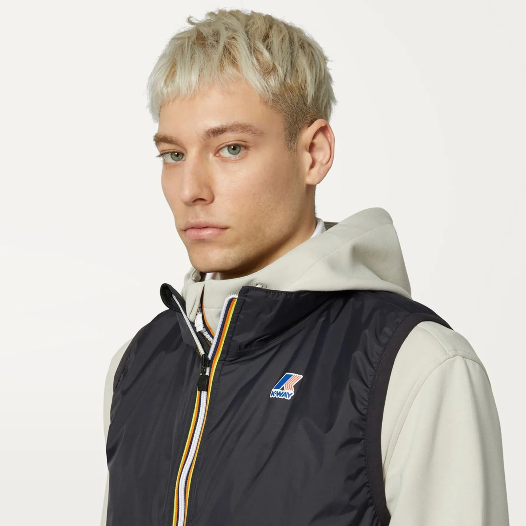 Vestes & Blousons>K-WAY Le Vrai 3.0 Rouland Warm Black Pure