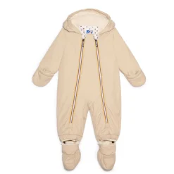 Vestes & Blousons>K-WAY Le Vrai 3.0 Snotty Orsetto Bonton Beige Grey-White Milk