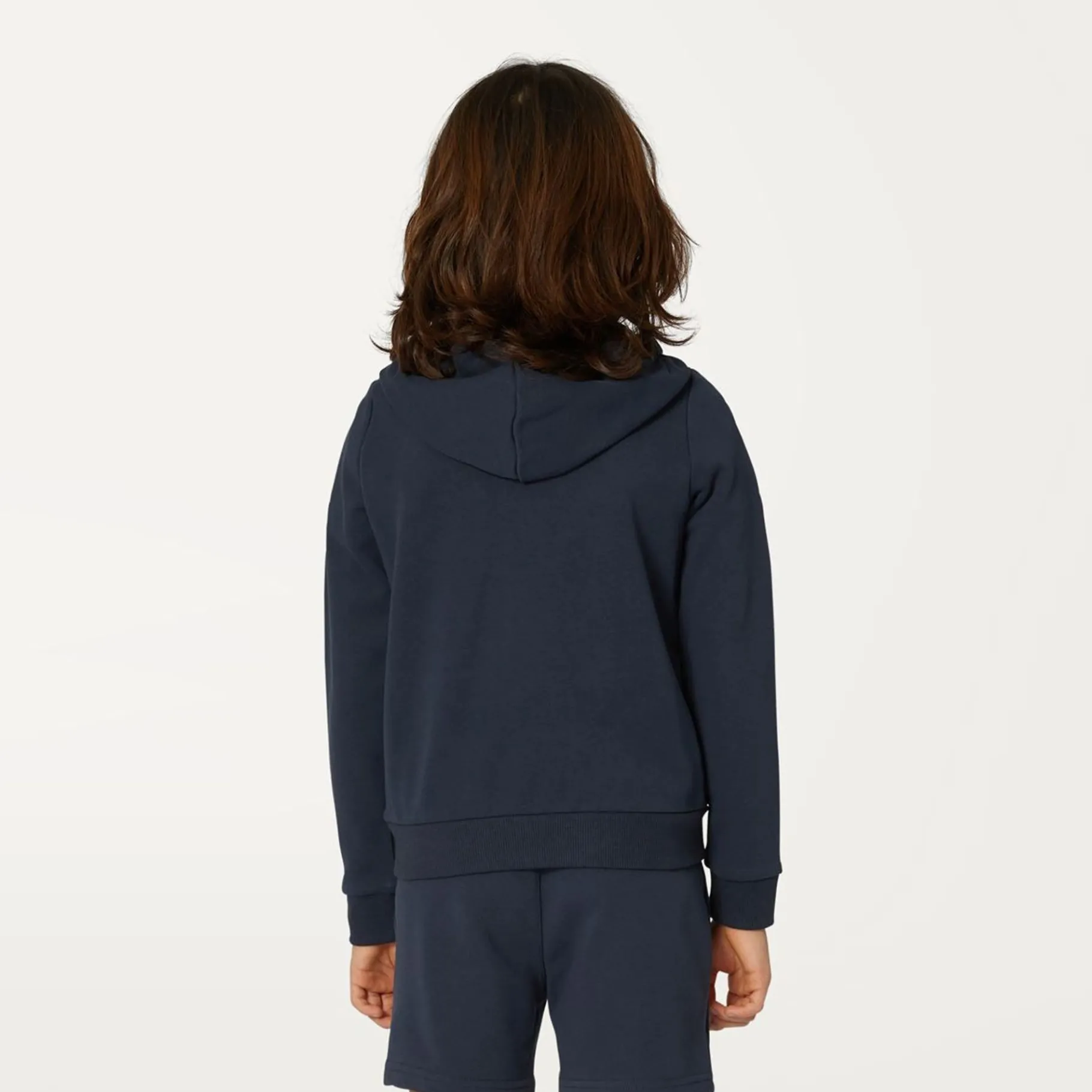 Sweats & Pulls>K-WAY Le Vrai Arnel Poly Cotton Depht Blue