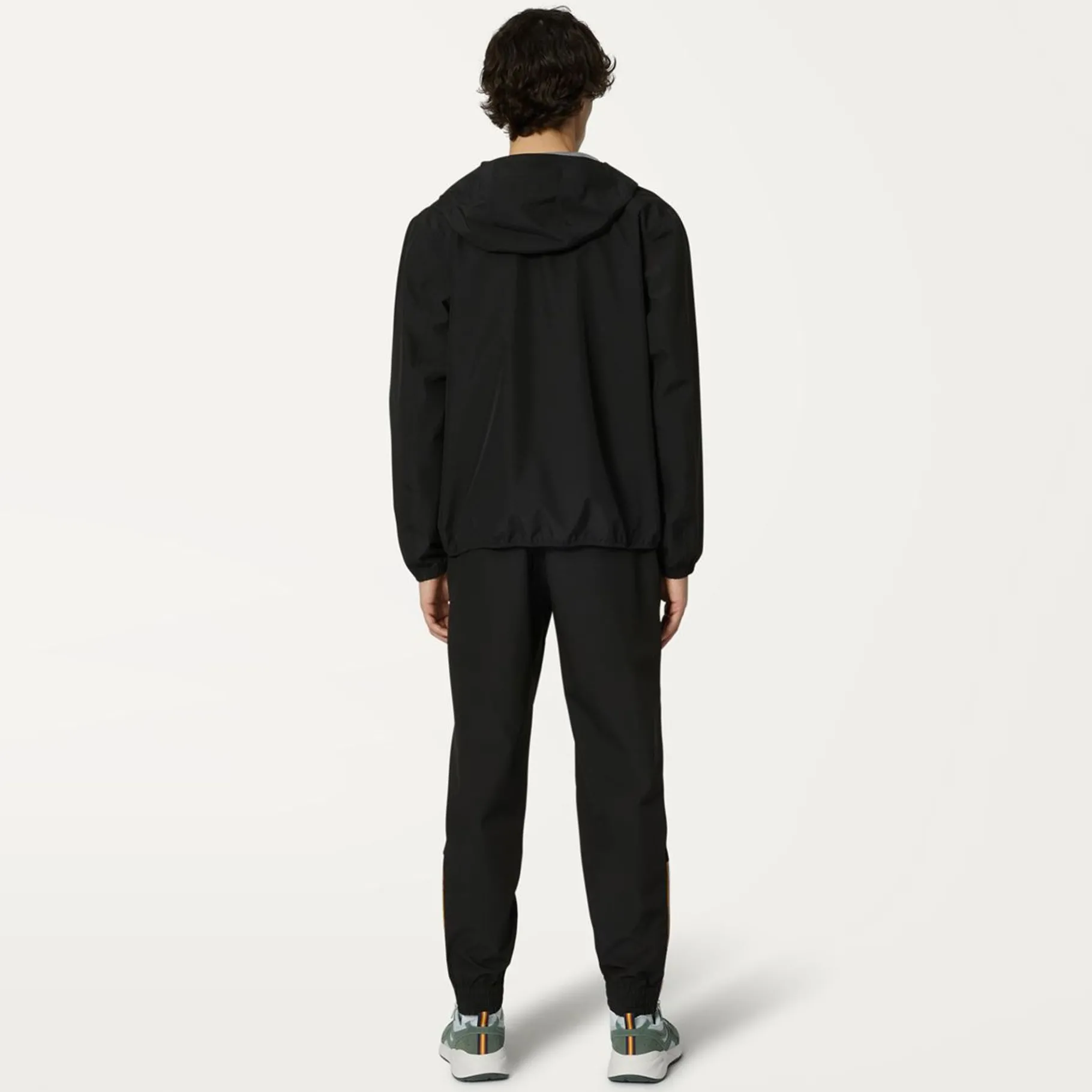 Shorts & Pantalons>K-WAY Leopold Stretch Dot Black Pure