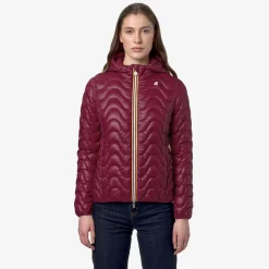 Vestes & Blousons>K-WAY Lily Eco Warm Red Dk