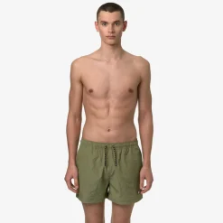 Maillots De Bain>K-WAY Loiret Green Stripes