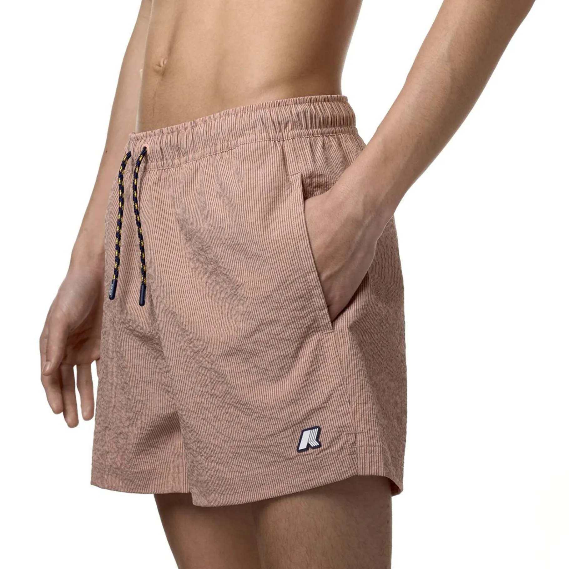 Maillots De Bain>K-WAY Loiret Pink Stripes