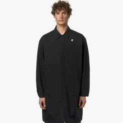 Vestes & Blousons>K-WAY Longrohan Ottom Black Pure