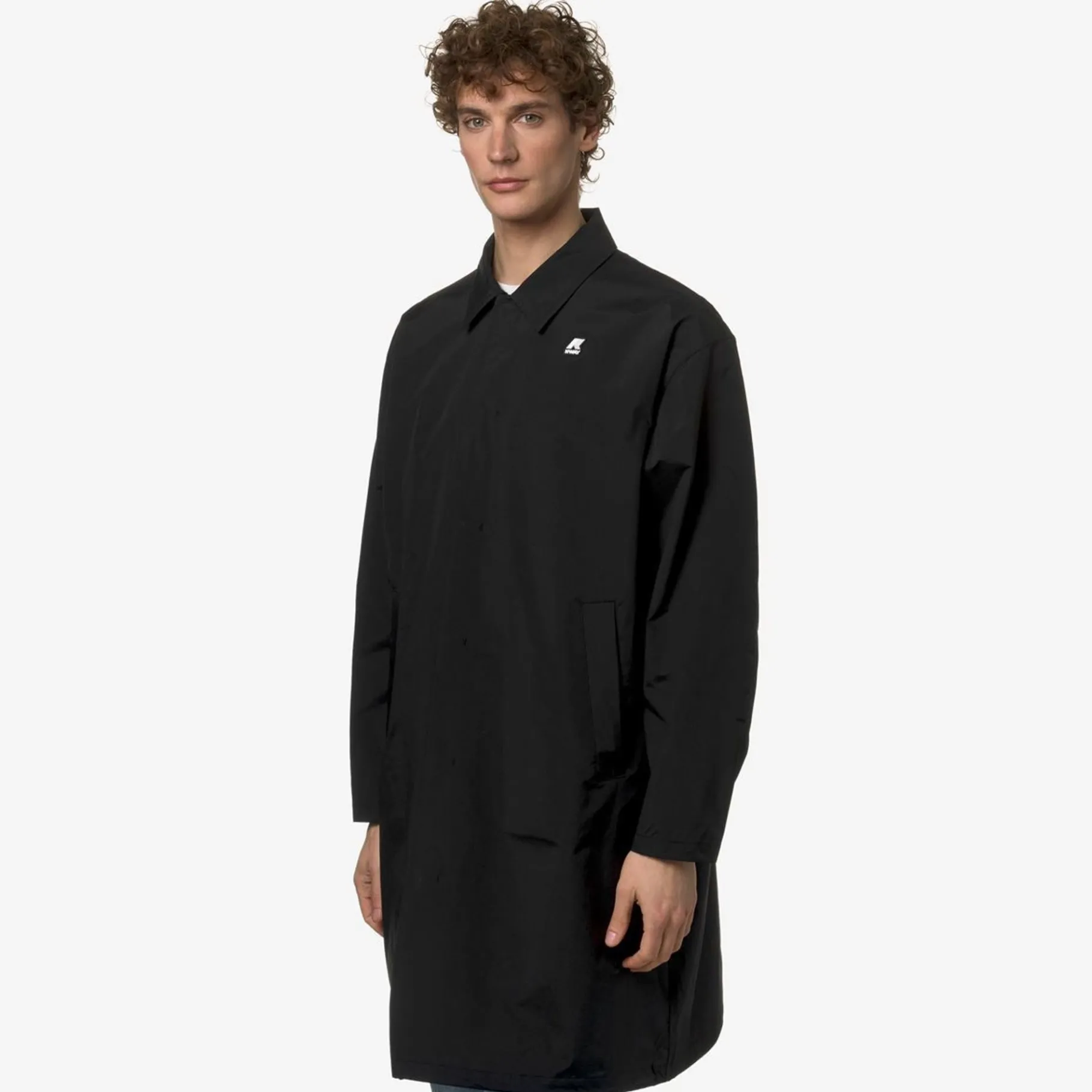 Vestes & Blousons>K-WAY Longrohan Ottom Black Pure