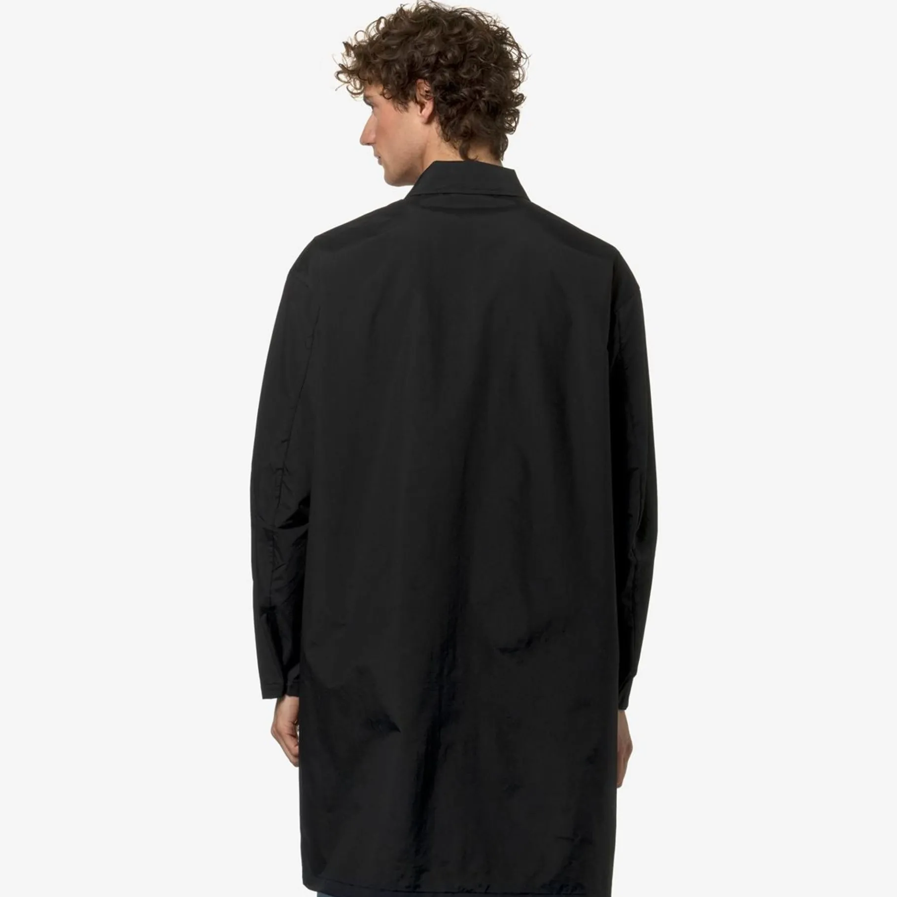 Vestes & Blousons>K-WAY Longrohan Ottom Black Pure