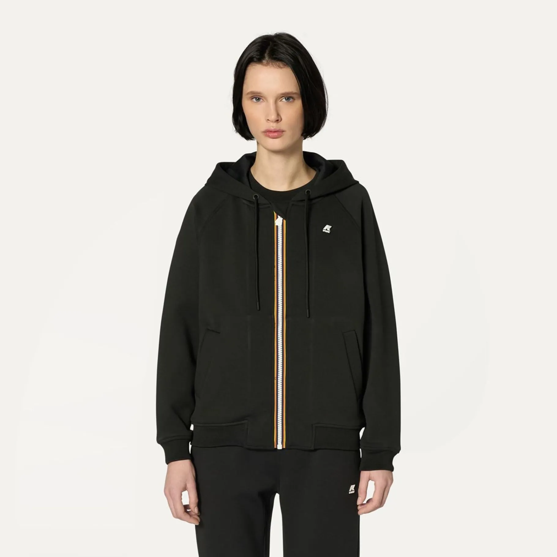 Sweats & Pulls>K-WAY Lydie Spacer Black Pure