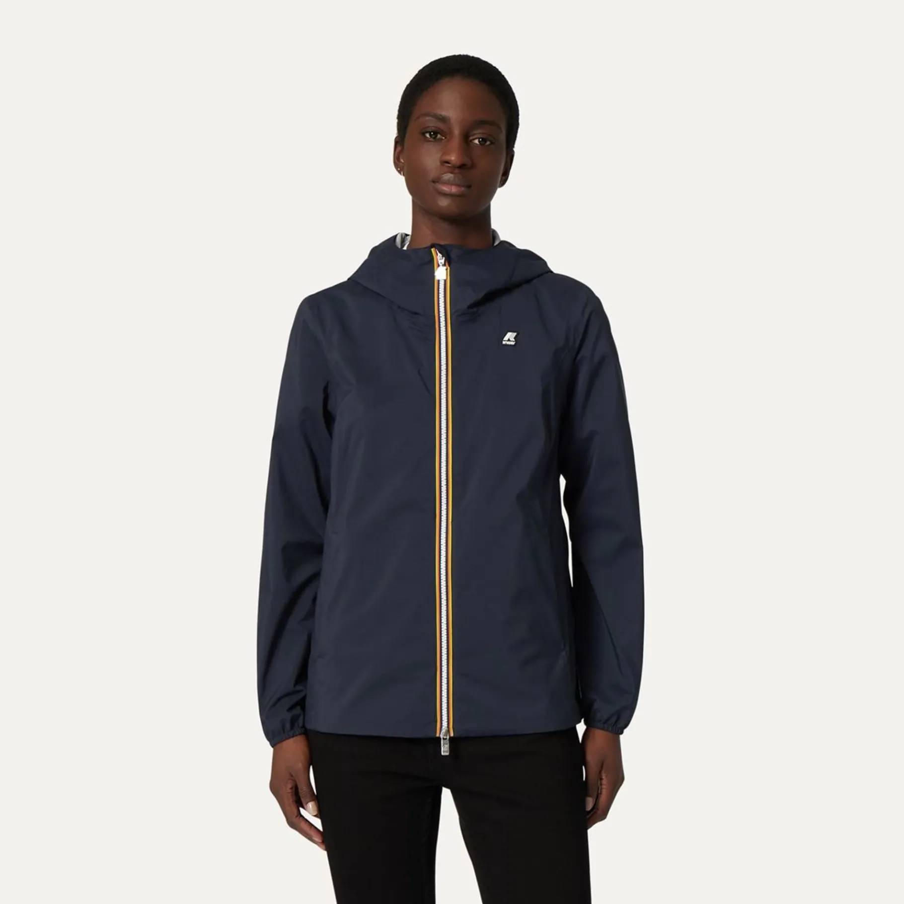 Vestes & Blousons>K-WAY Marguerite Stretch Poly Jersey Depht Blue