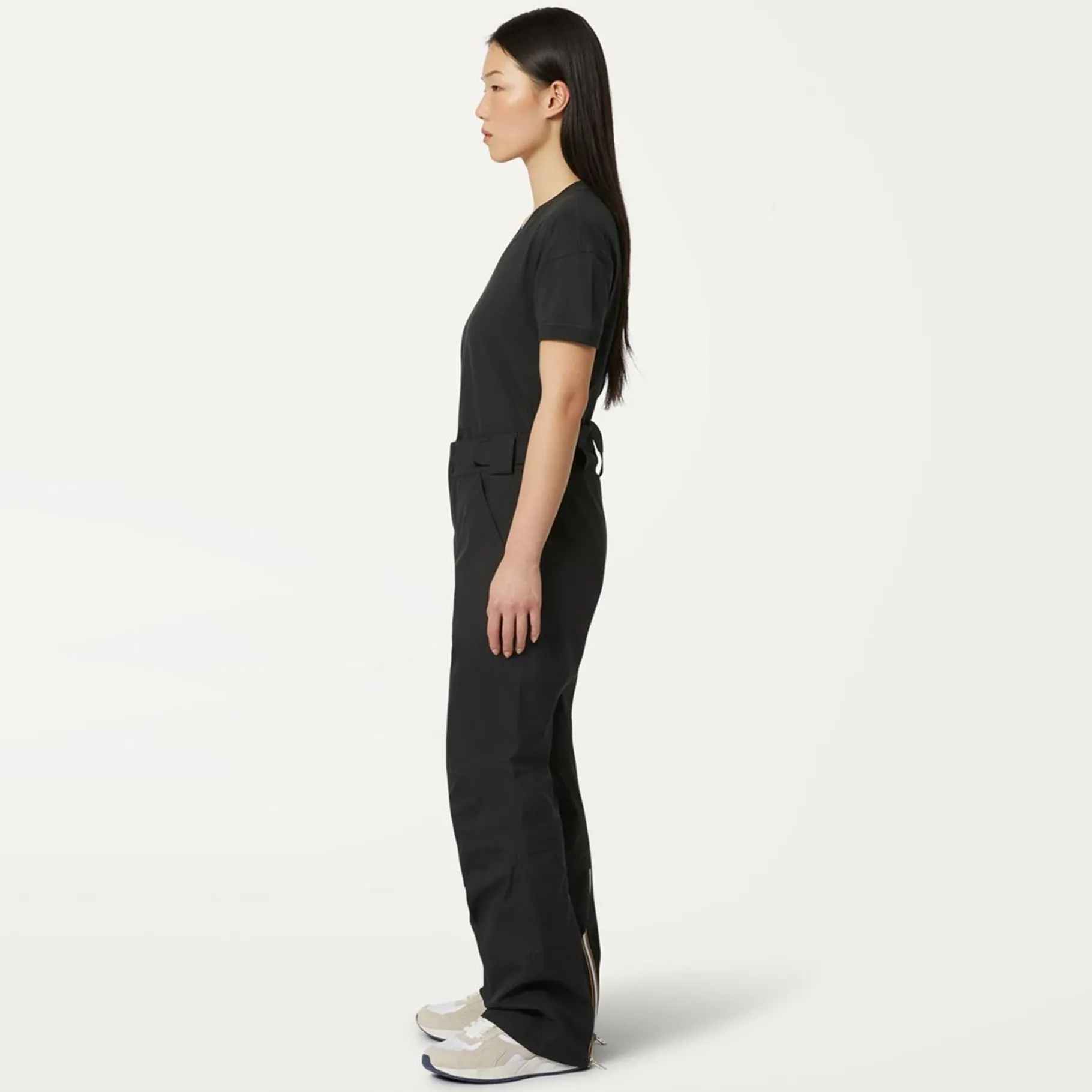 Shorts & Pantalons>K-WAY Noe Micro Twill Black Pure