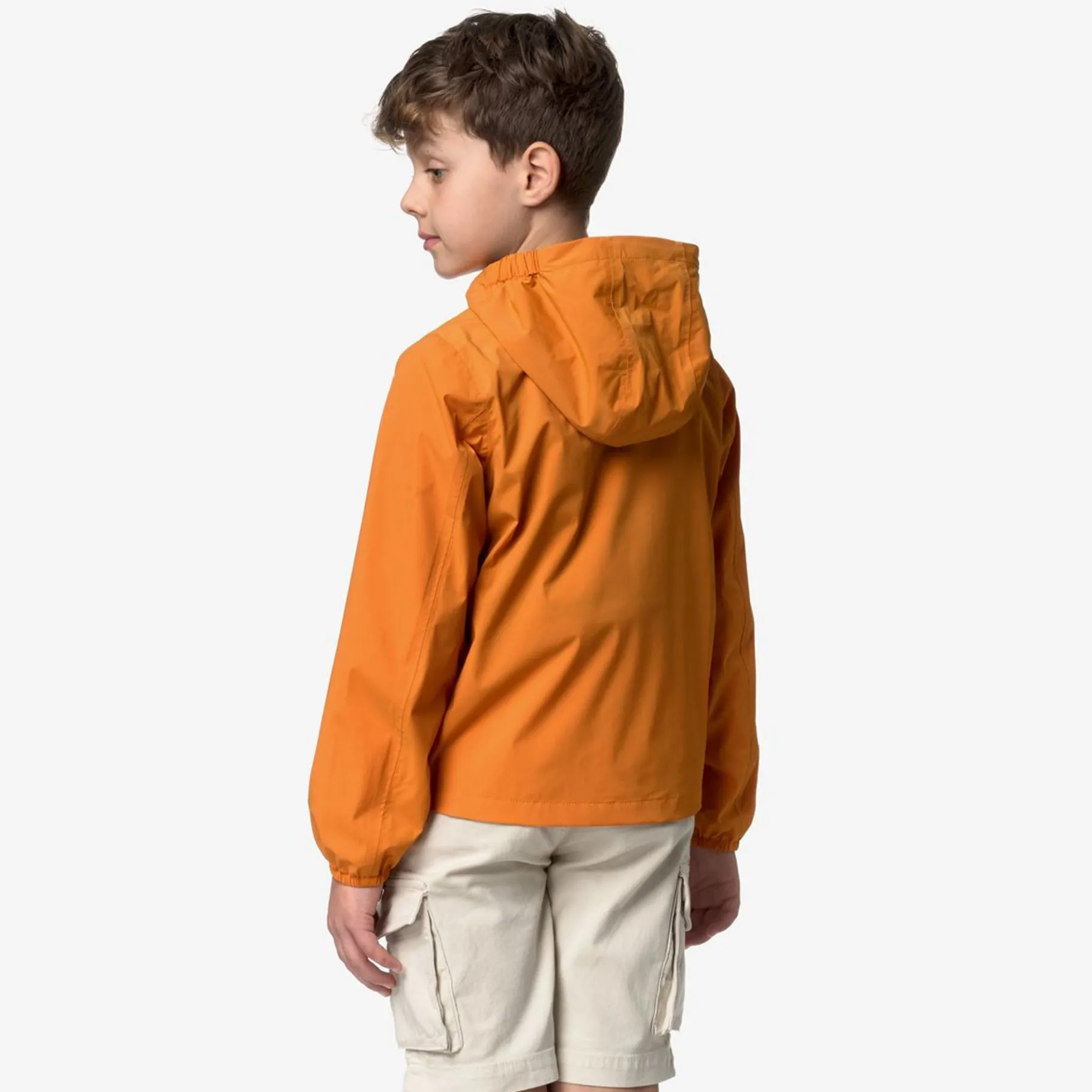 Vestes & Blousons>K-WAY P. Jacques Nylon Jersey Kids Orange Md