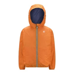 Vestes & Blousons>K-WAY P. Jake Eco Plus Blue Fiord-Orange Md