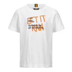 Polos & T-Shirts>K-WAY P. Odom Let It Rain - White