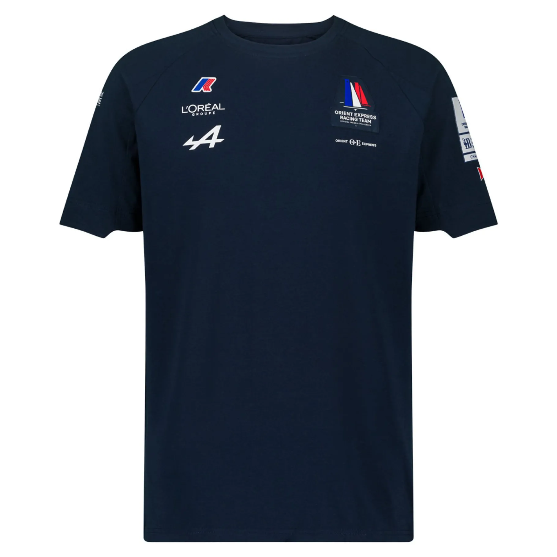 Polos & T-Shirts>K-WAY Palulel Orient Express Ac Blue Navy