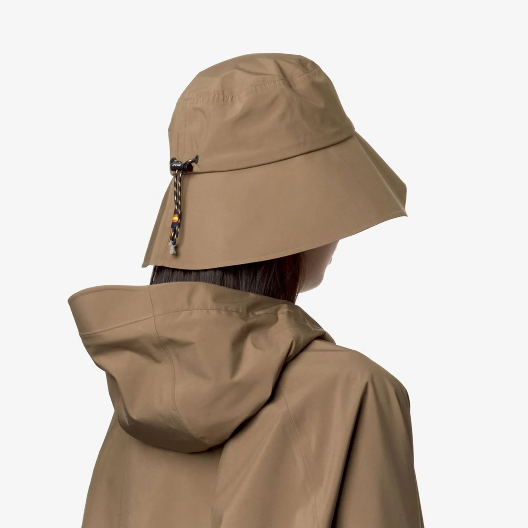 Bonnets, Bobs Et Casquettes>K-WAY Pascalette Clean Look 3L Brown Corda