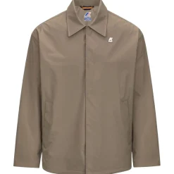 Vestes & Blousons>K-WAY Rohan Ottoman Beige Taupe