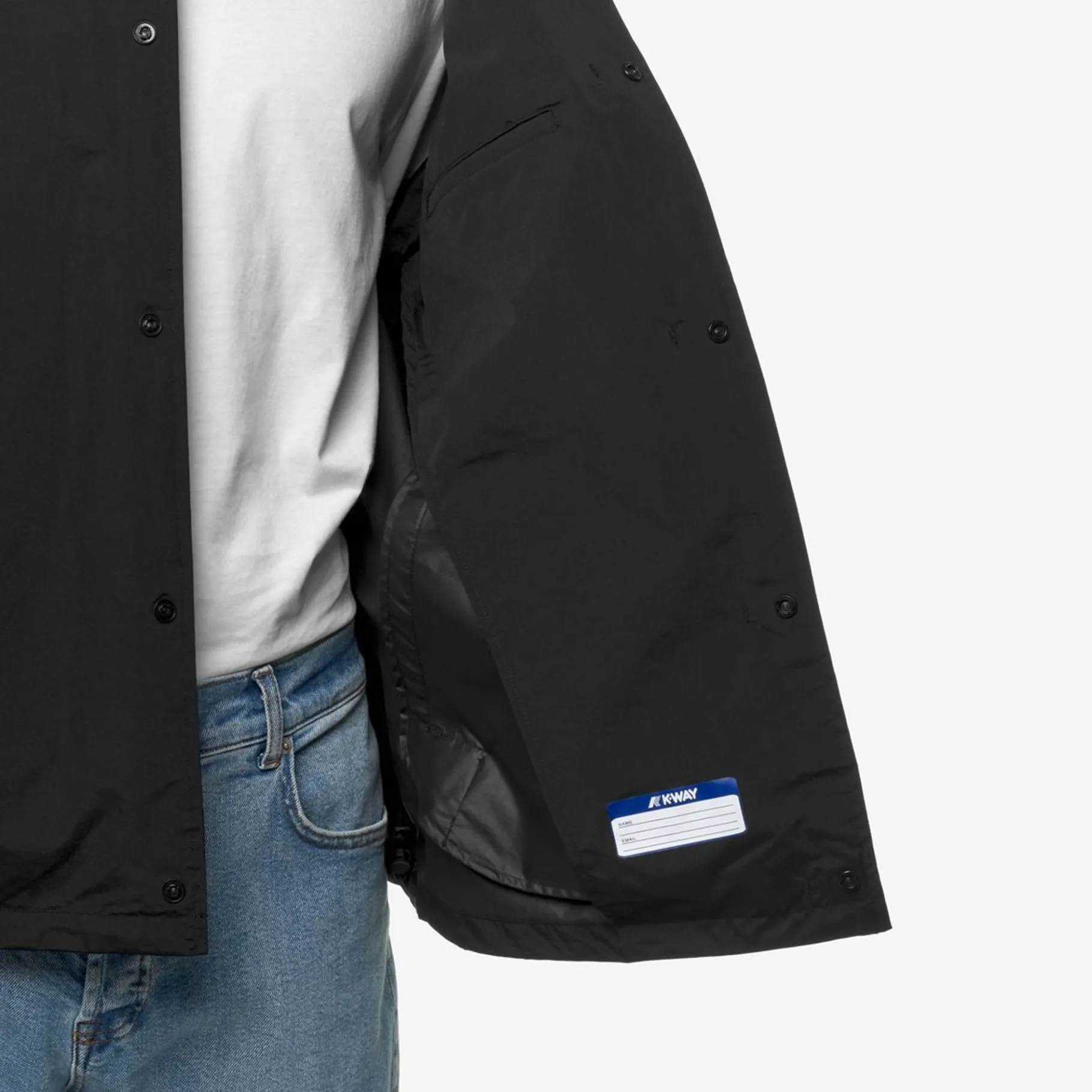 Vestes & Blousons>K-WAY Rohan Ottoman Black Pure