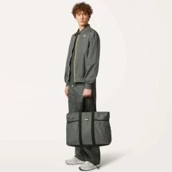 Sacs De Voyage & Valises>K-WAY Saint-Malo Green Black