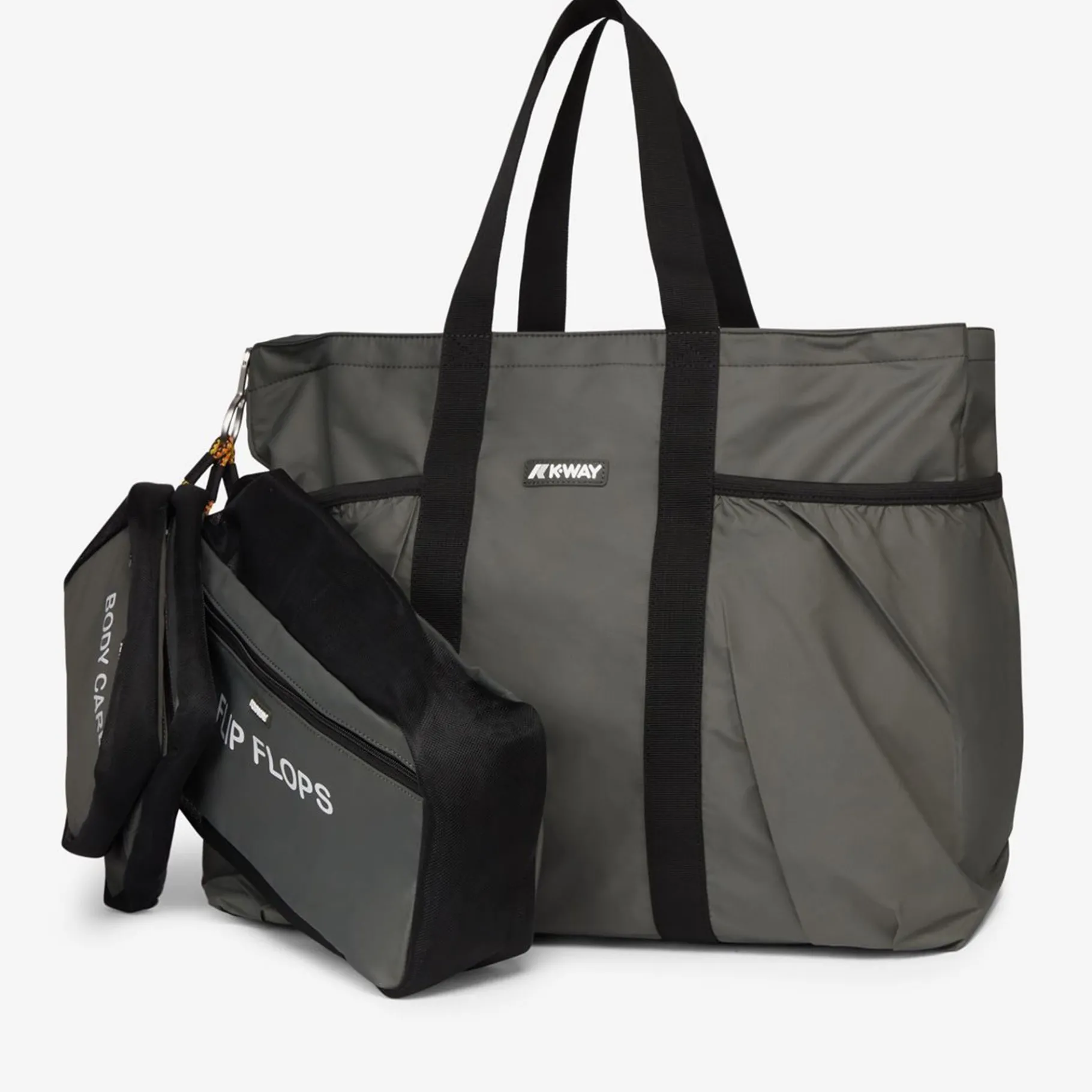 Sacs De Voyage & Valises>K-WAY Saint-Malo Green Black