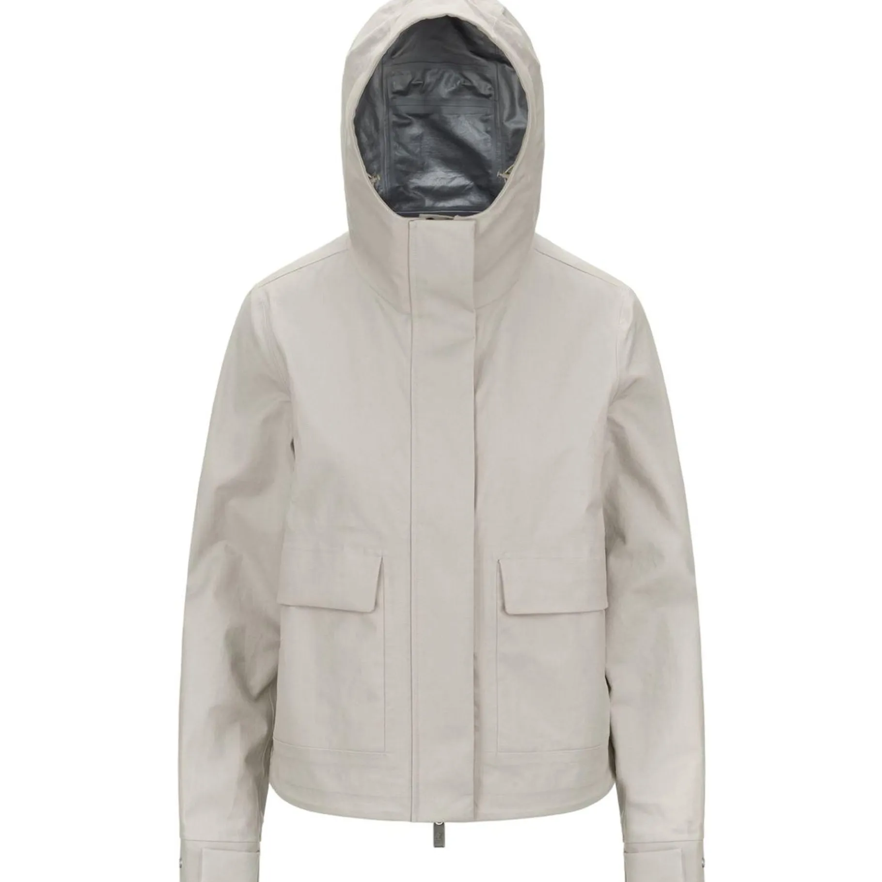 Trench & Parkas>K-WAY Sarthe Linen Blend 2L Beigle Lt Silver