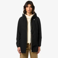 Trench & Parkas>K-WAY Sophie Eco Stretch Black Pure