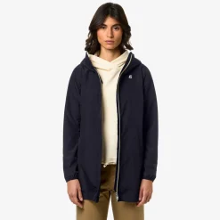Trench & Parkas>K-WAY Sophie Eco Stretch Blue Depht