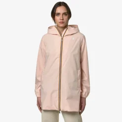 Trench & Parkas>K-WAY Sophie Stretch Poly Jersey Pink