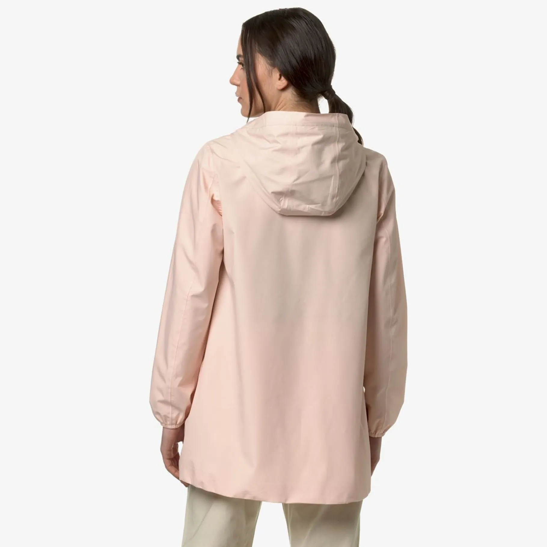 Trench & Parkas>K-WAY Sophie Stretch Poly Jersey Pink
