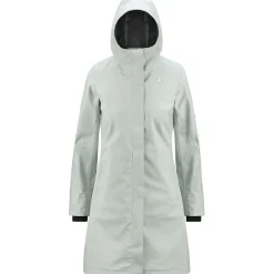 Trench & Parkas>K-WAY Stephy Bonded Jersey Grey Sage