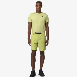 Shorts & Pantalons>K-WAY Taprinne Green Celery