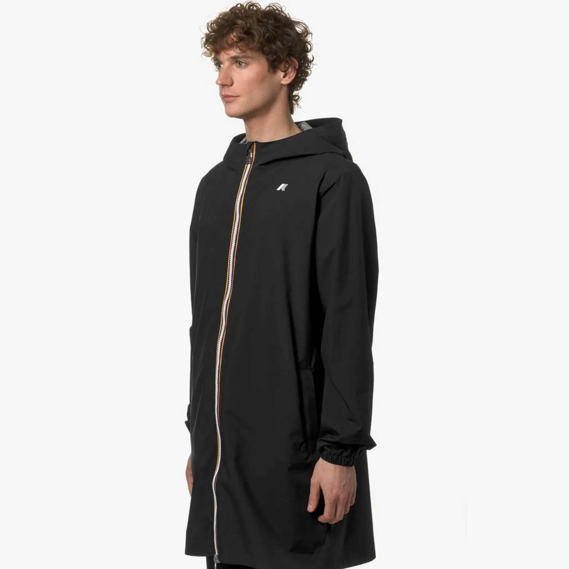Trench & Parkas>K-WAY Thomas Eco Stretch Dot Black Pure