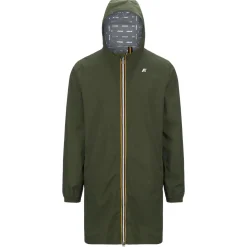 Trench & Parkas>K-WAY Thomas Eco Stretch Dot Green Cypress