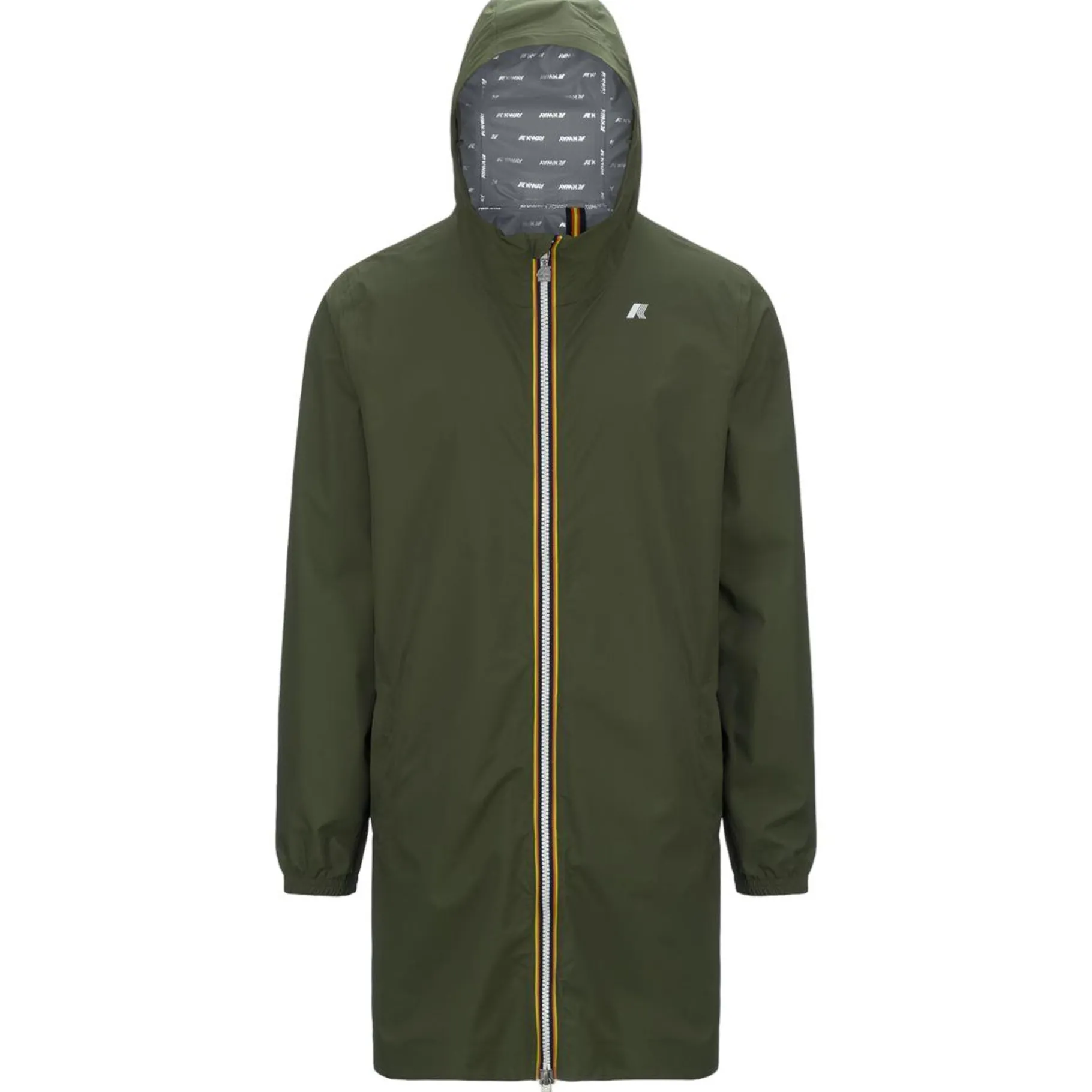 Trench & Parkas>K-WAY Thomas Eco Stretch Dot Green Cypress