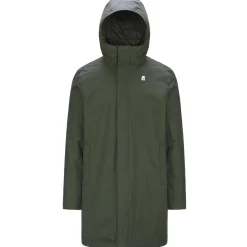 Trench & Parkas>K-WAY Thomas Eco Warm Ottoman Green Blackish