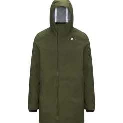 Trench & Parkas>K-WAY Tommy Bonded Jersey Green Cypress