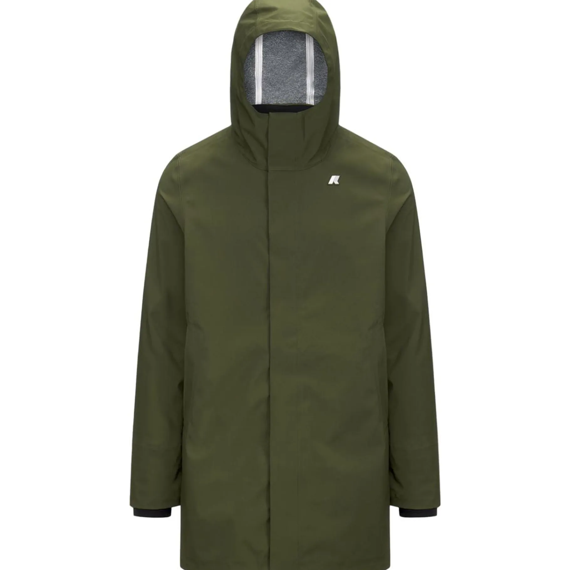 Trench & Parkas>K-WAY Tommy Bonded Jersey Green Cypress