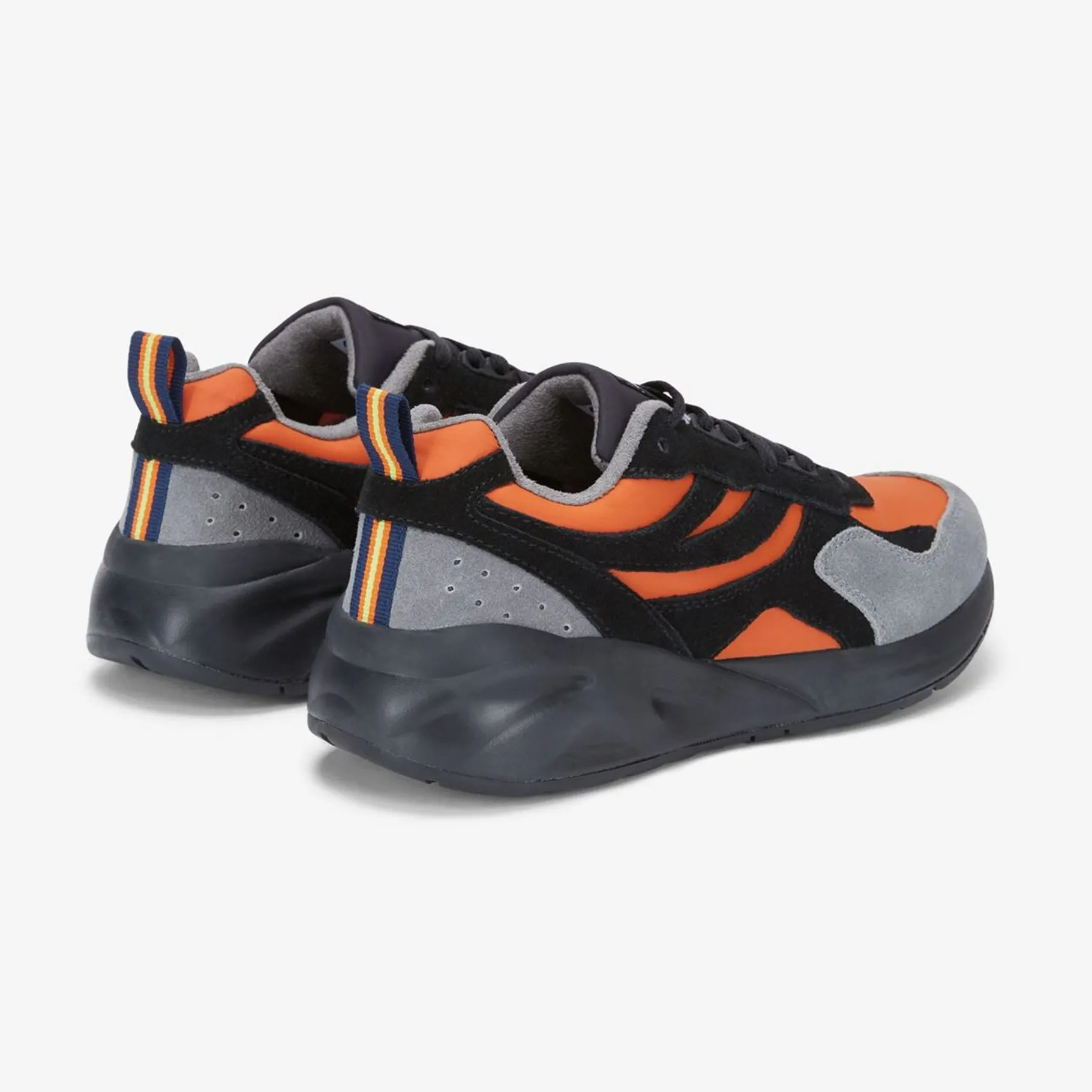 Bottes & Sneakers>K-WAY Training 3.0 Laces Orange - Black - Md Grey