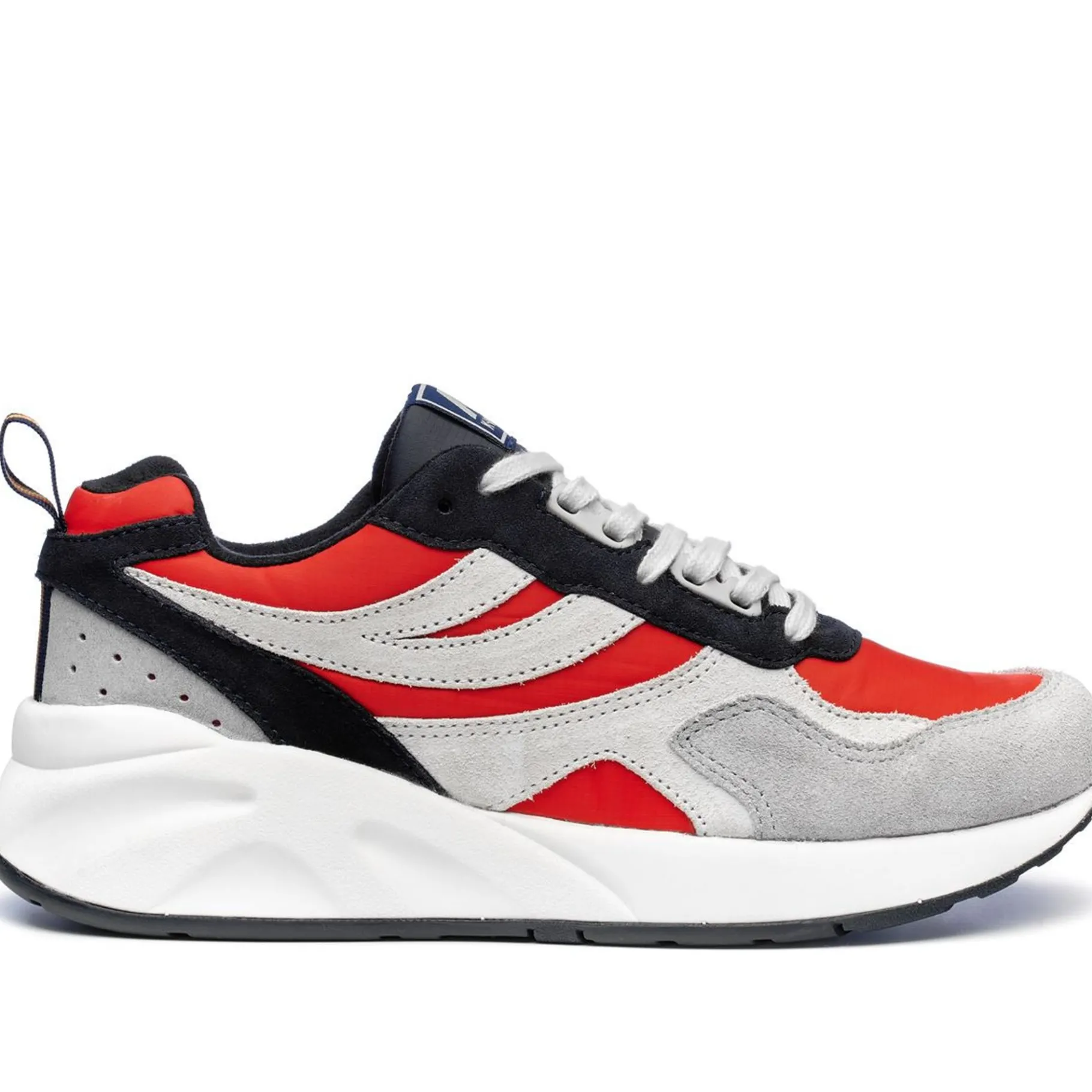 Bottes & Sneakers>K-WAY Training 3.0 Laces Red-Light Grey-White-Blue Navy