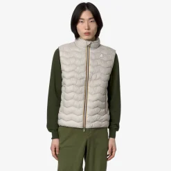 Vestes & Blousons>K-WAY Valen Eco Warm Beige Lt