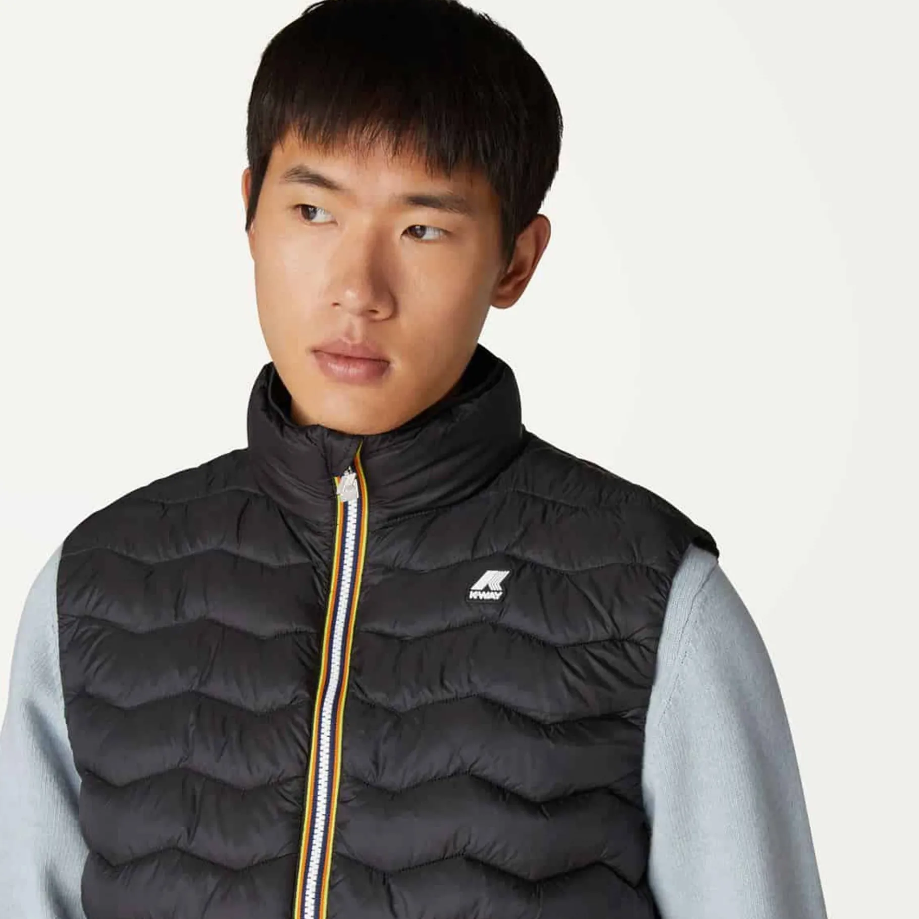 Vestes & Blousons>K-WAY Valen Eco Warm Black Pure