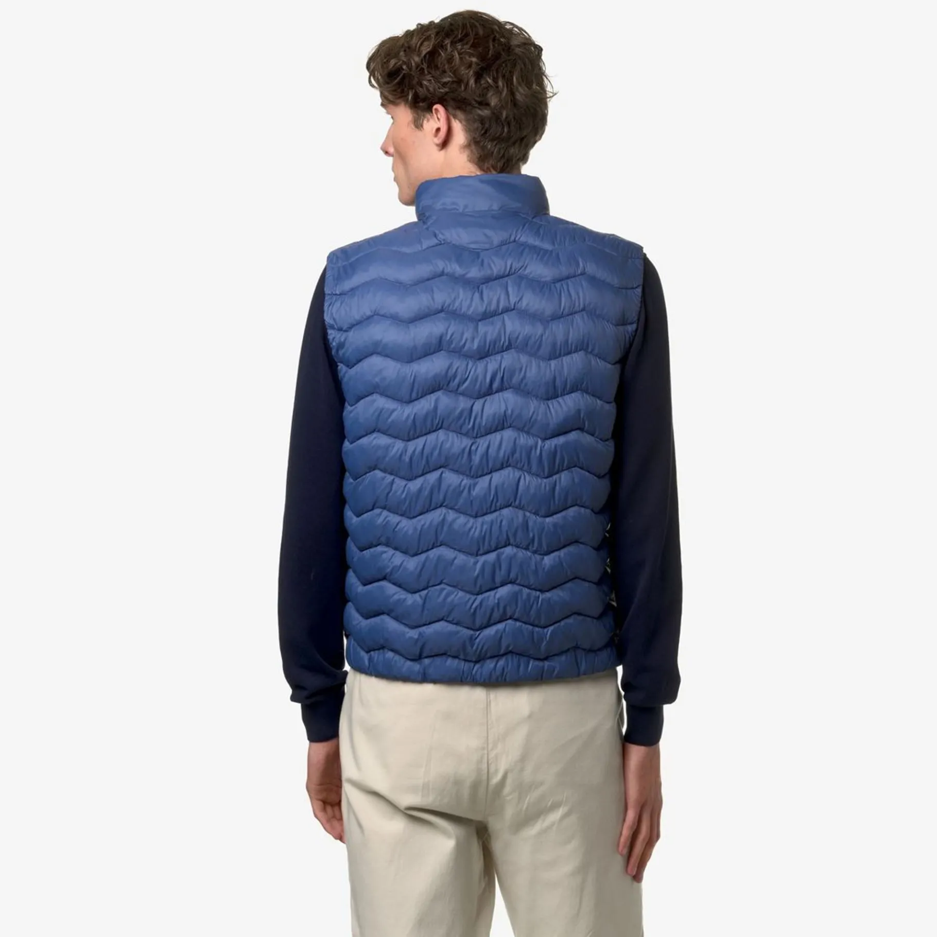 Vestes & Blousons>K-WAY Valen Eco Warm Blue Fiord