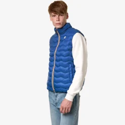 Vestes & Blousons>K-WAY Valen Eco Warm Blue Royal Marine
