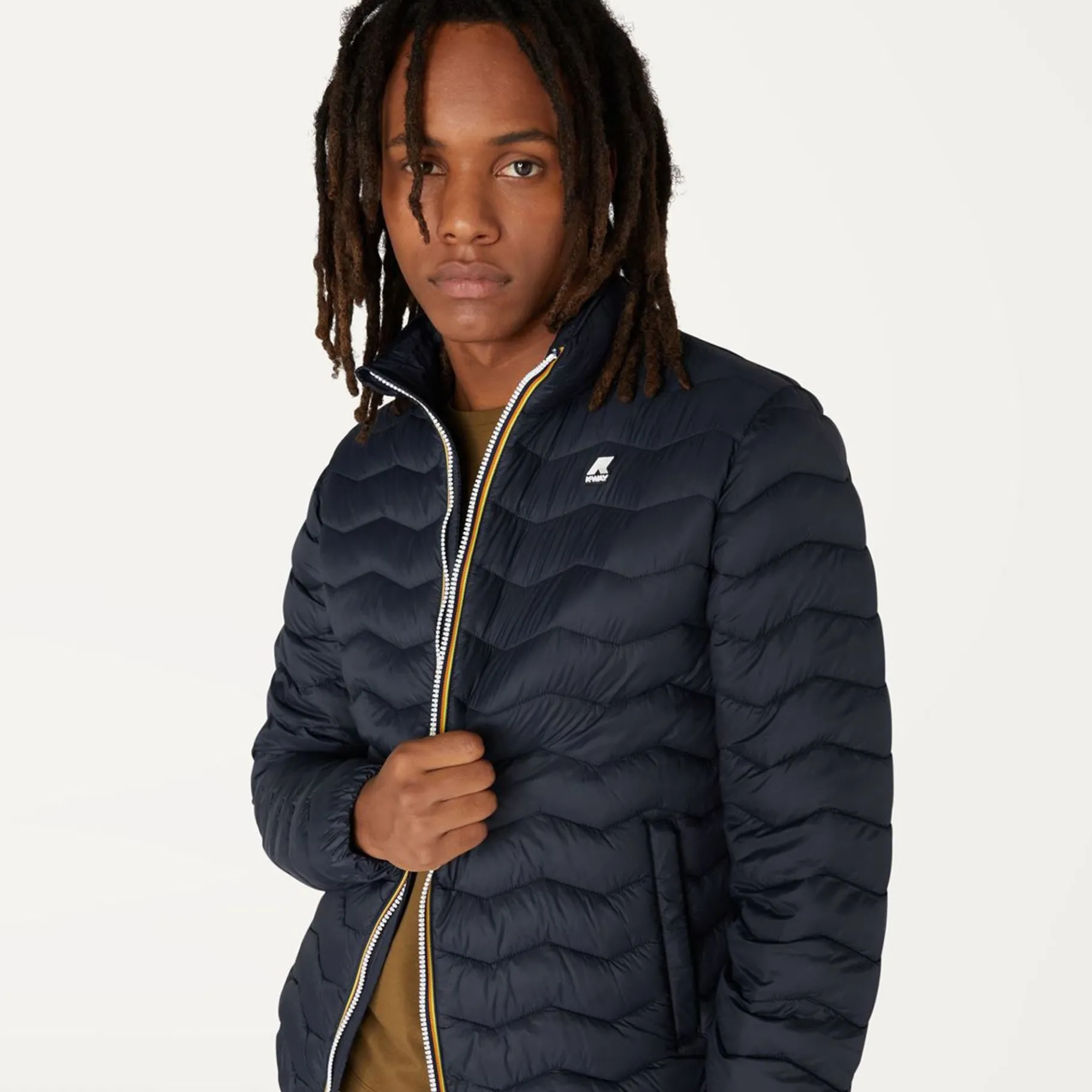 Vestes & Blousons>K-WAY Valentine Eco Warm Blue Depht