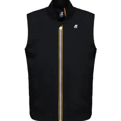 Vestes & Blousons>K-WAY Vally Stretch Nylon Jersey Black Pure