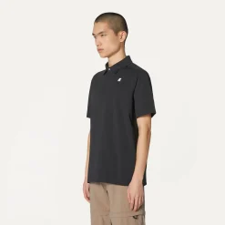 Polos & T-Shirts>K-WAY Vincelle Black Pure